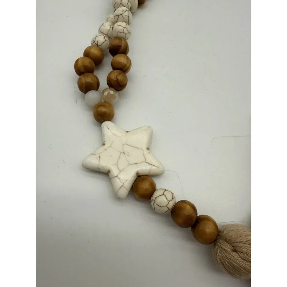 Wooden Beads Tassel home decor